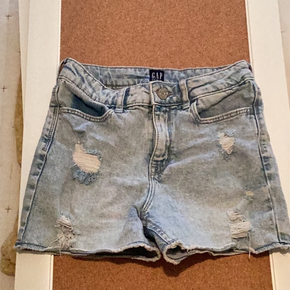 High Waist Denim Shorts